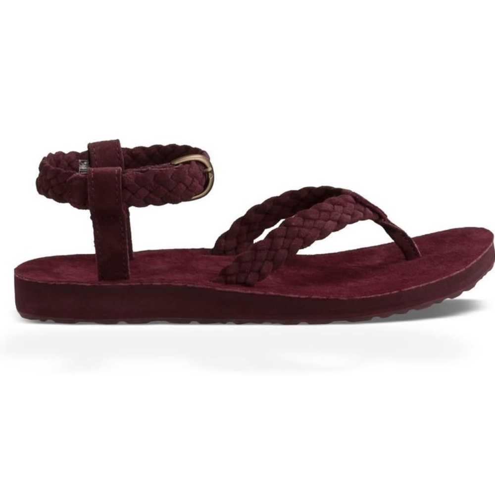 Teva Women's Original Suede Braided Ankle-Strap Sandal